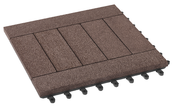 Модульный паркет ДПК GRINDERDECO Комфорт 5 Шоколад купить в Кашире