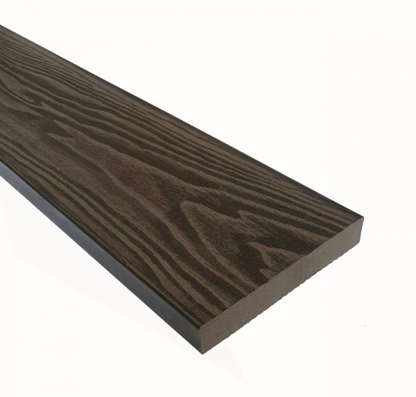 Террасная доска из ДПК Terrapol Смарт 3D Полнотелая без паза Тик Киото купить в Кашире