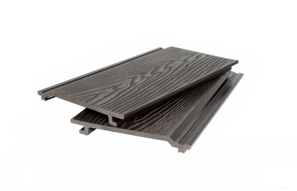 Фасадная доска POLIVAN GROUP 3D фактура дерева DENPASAR тёмно-коричневый купить в Кашире