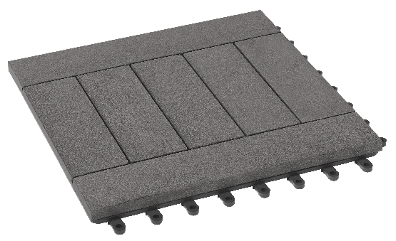 Модульный паркет ДПК GRINDERDECO Комфорт 5 Серый базальт купить в Кашире