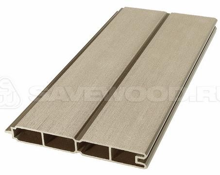 Заборный профиль из ДПК Savewood SW Agger матовый тик купить в Кашире