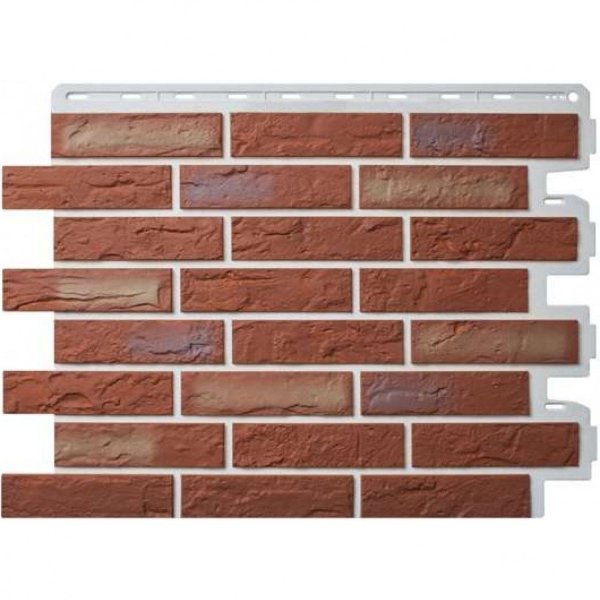 Фасадная панель Альта-Профиль Кирпич Рижский 02 купить в Кашире