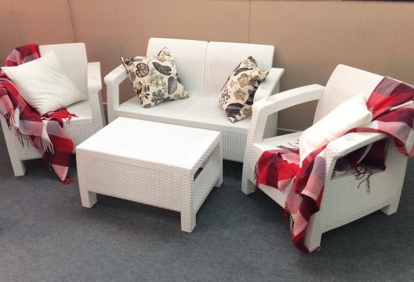 Комплект Yalta Terrace Set белый купить в Кашире