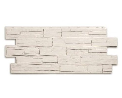 Фасадная панель T-Сайдинг-Альпийская сказка ЭКО-1 Уайт купить в Кашире