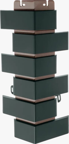 Наружный угол Клинкерный Кирпич графит купить в Кашире