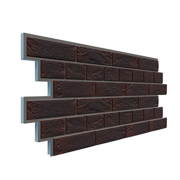 Фасадная термопанель Доломит Венецианский кирпич 20 мм Алтея купить в Кашире