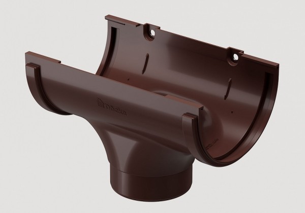Воронка ПВХ Docke STANDART Тёмно-коричневый купить в Кашире