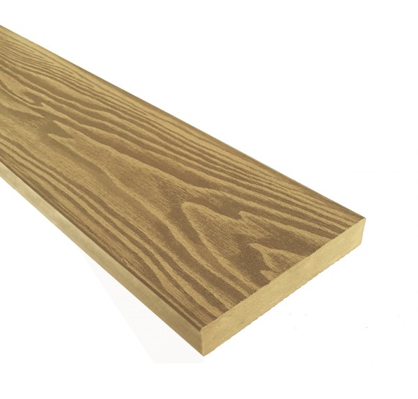 Террасная доска из ДПК Terrapol Смарт 3D Полнотелая без паза Дуб Севилья купить в Кашире