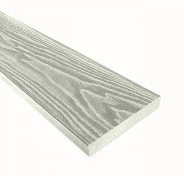 Террасная доска из ДПК Terrapol Смарт 3D Полнотелая без паза Дуб беленый купить в Кашире