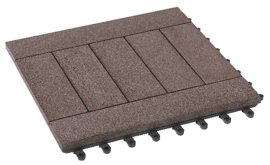 Модульный паркет ДПК GRINDERDECO Комфорт 5 Венге купить в Кашире