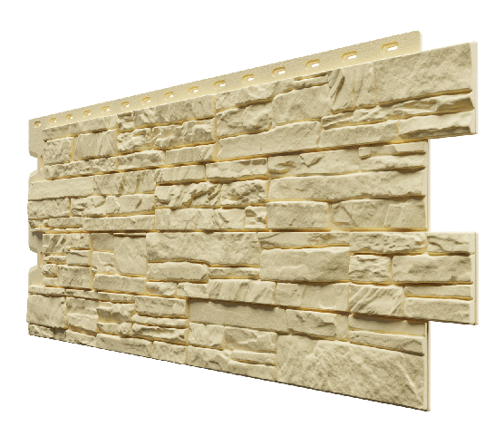 Фасадная панель Docke Алтай - Кремовый купить в Кашире