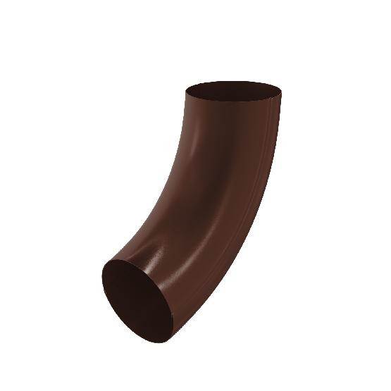 Водосток Aquasistem, система 150/100 - Колено трубы RAL 8017 Коричневый купить в Кашире