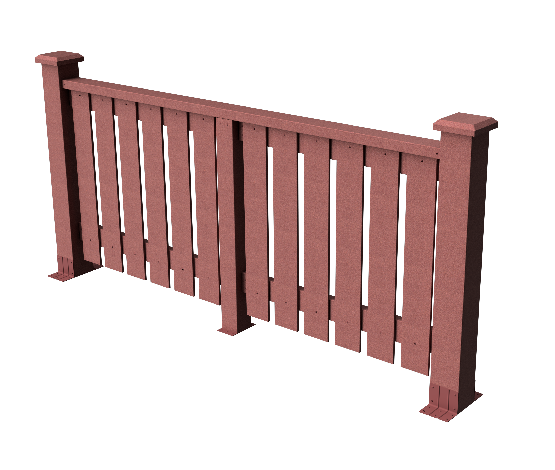 Ограждения декоративное ДПК GRINDERDECO Вилидж мербау купить в Кашире