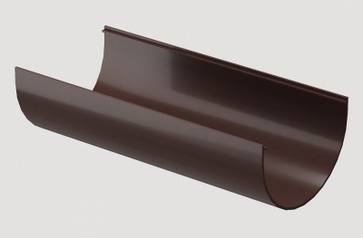 Желоб водосточный ПВХ Docke STANDART Тёмно-коричневый
