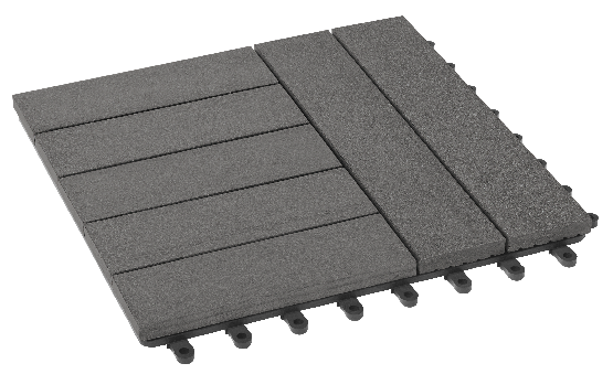 Модульный паркет ДПК GRINDERDECO Комфорт 4 Серый базальт купить в Кашире