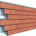 Термопанели Доломит Кирпич 40 мм Красный купить в Кашире