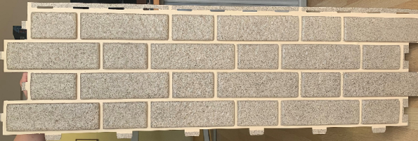 Цокольный сайдинг Tecos МИХЕЛЕН Бежевый купить в Кашире