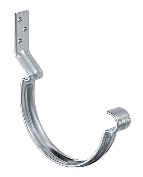 Водосток Aquasistem, Система 125x90 - Крюк крепления короткий оцинковка купить в Кашире