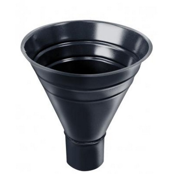 Водосток Grand Line 125x90 – Воронка водосборная RAL 7024 купить в Кашире