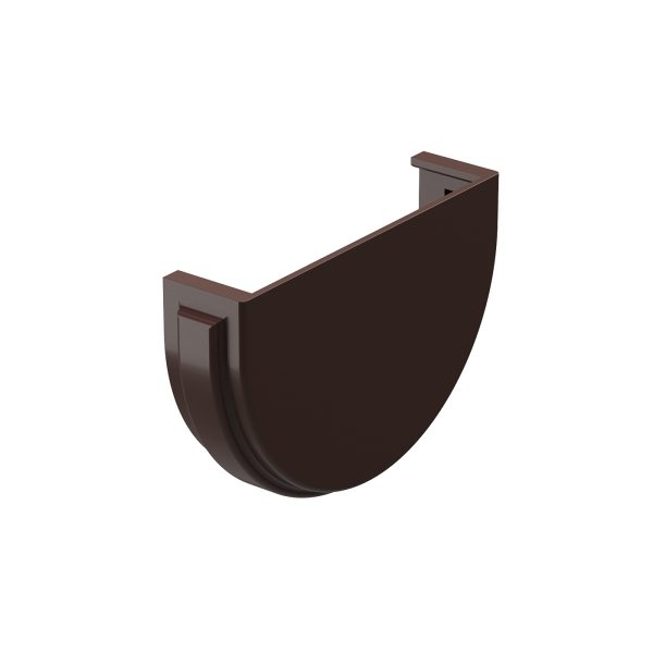 Заглушка желоба Docke Premium ПВХ - Шоколад купить в Кашире