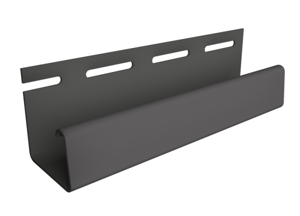 Фасадный J-профиль 30 мм Графитовый купить в Кашире