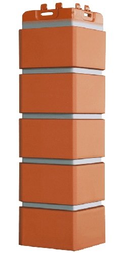 Угол Grand Line клинкерный кирпич ПРЕМИУМ Терракотовый (шов RAL 7006) купить в Кашире