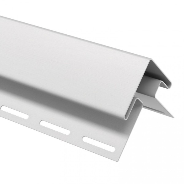 Угол внешний (наружный) для сайдинга, белый купить в Кашире