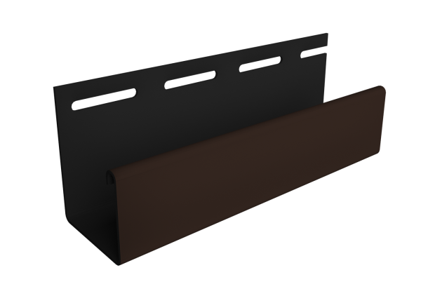 Фасадный J-профиль 30 мм Шоколадный купить в Кашире