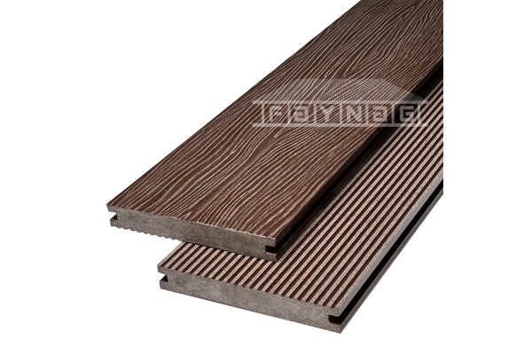 Террасная доска из ДПК Faynag Premium Massive 3D — Шоколад купить в Кашире