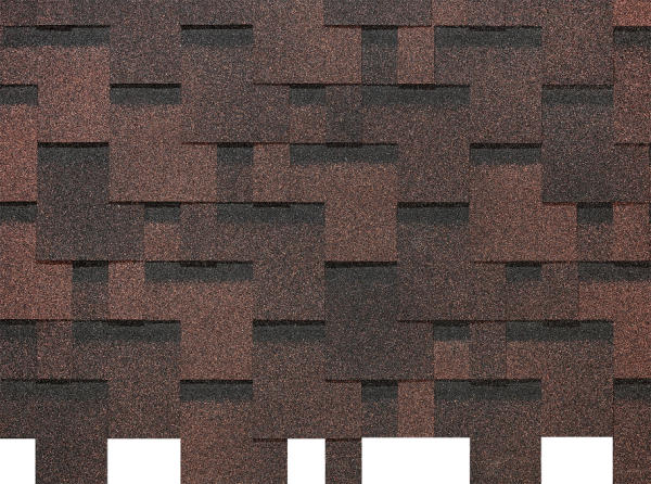 Гибкая черепица EURASIA Docke, Коллекция Лабиринт Коричневый купить в Кашире