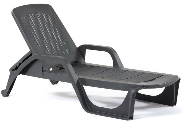 Шезлонг Nilo стопирующийся купить в Кашире
