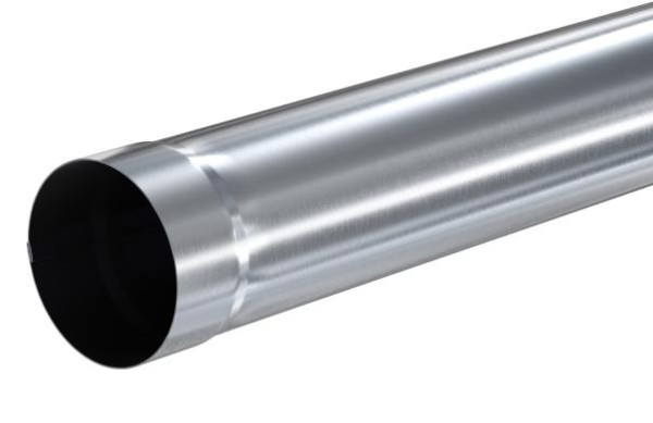 Водосток Aquasistem, Система 125x90 - Соединительная труба 3 метра оцинковка купить в Кашире