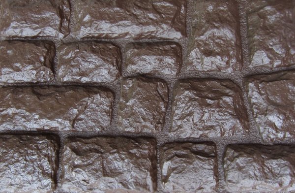 Фасадная панель Аэлит Камень крупный Коричневый купить в Кашире