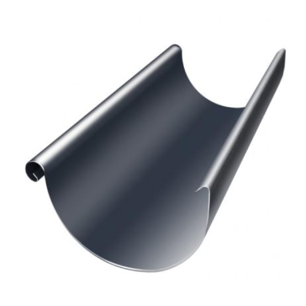 Водосток Grand Line 125x90 – Желоб 3м RAL 7024 купить в Кашире