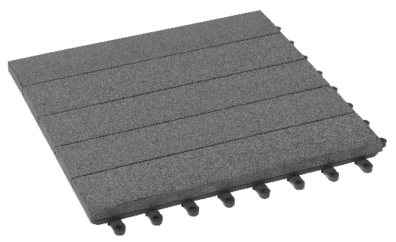 Модульный паркет ДПК GRINDERDECO Комфорт 3 Серый базальт купить в Кашире