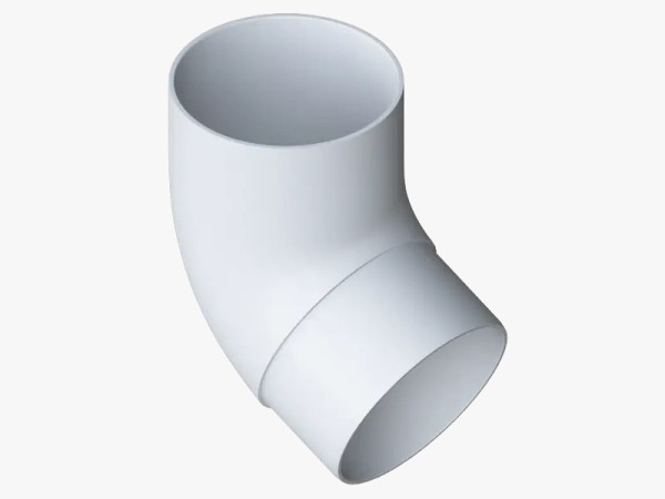 Водосток Альта-Профиль ПВХ – Колено 67 (белый) купить в Кашире