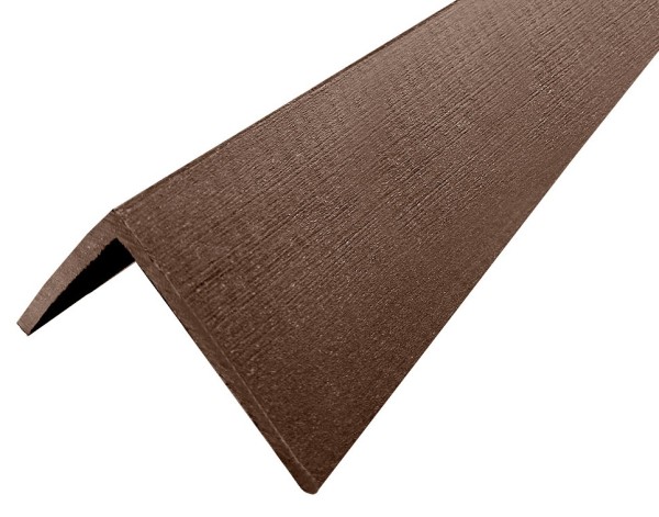 Уголок ДПК для сайдинга 70x70x3000мм Коричневый купить в Кашире