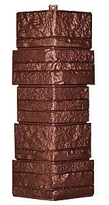 Угол T-Сайдинг-Альпийская Сказка ЭКО-1 Браун