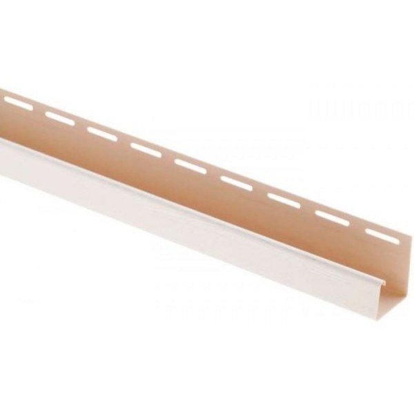 J-профиль Люкс Крашенный, T-15, ВН, Белый купить в Кашире