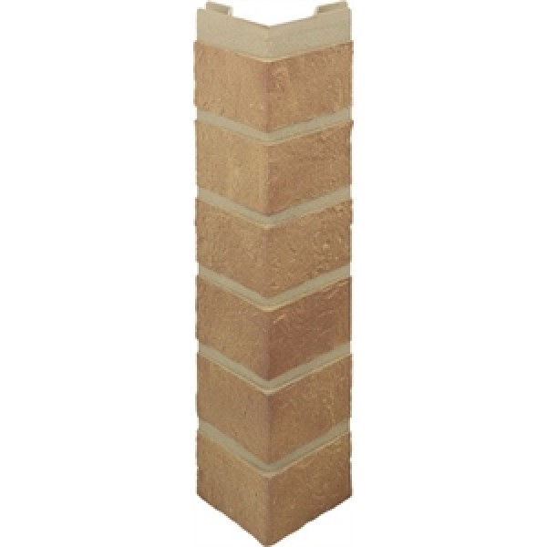 Наружный угол кирпич (бежевый), 0,47 х 0,1м купить в Кашире