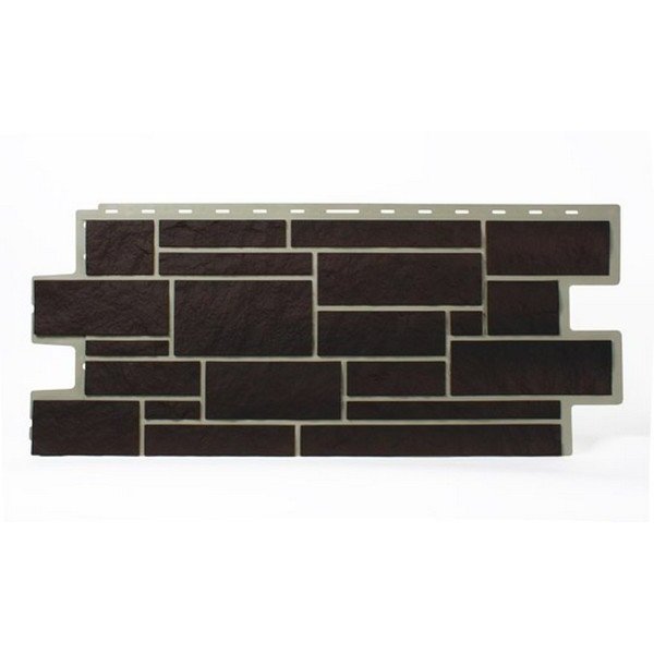 Цокольный сайдинг Tecos ImaBel “Камень” – Оникс №700 купить в Кашире