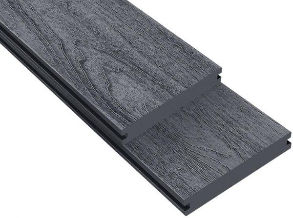 Террасная доска ДПК Outdoor 3D полнотелая NEVADA/CALIFORNIA черная купить в Кашире