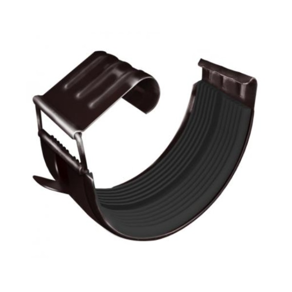 Водосток Grand Line 150x100 – Соединитель желоба RAL 8017 купить в Кашире