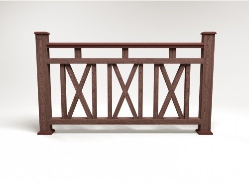 Ограждение из ДПК FG3 шоколад купить в Кашире