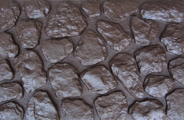 Фасадная панель Аэлит Камень мелкий Коричневый купить в Кашире