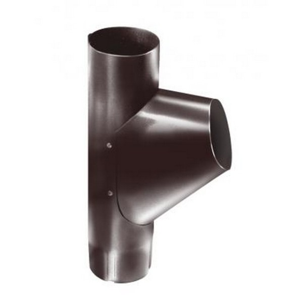 Водосток Grand Line 150x100 – Тройник RAL 8017 купить в Кашире