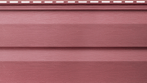 Виниловый сайдинг Канада плюс премиум, гранатовый купить в Кашире