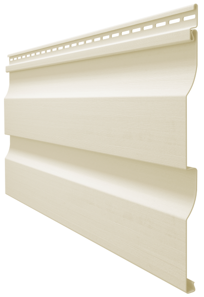 Виниловый сайдинг docke (дёке) - профиль D4,5D, сливки купить в Кашире