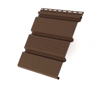 Софит с центральной перфорацией, коричневый купить в Кашире