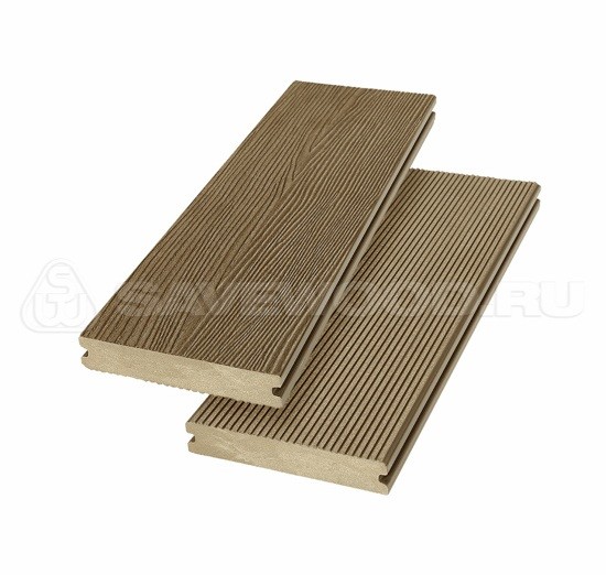 Террасная доска SW Abies (R) - радиальный распил Тик купить в Кашире